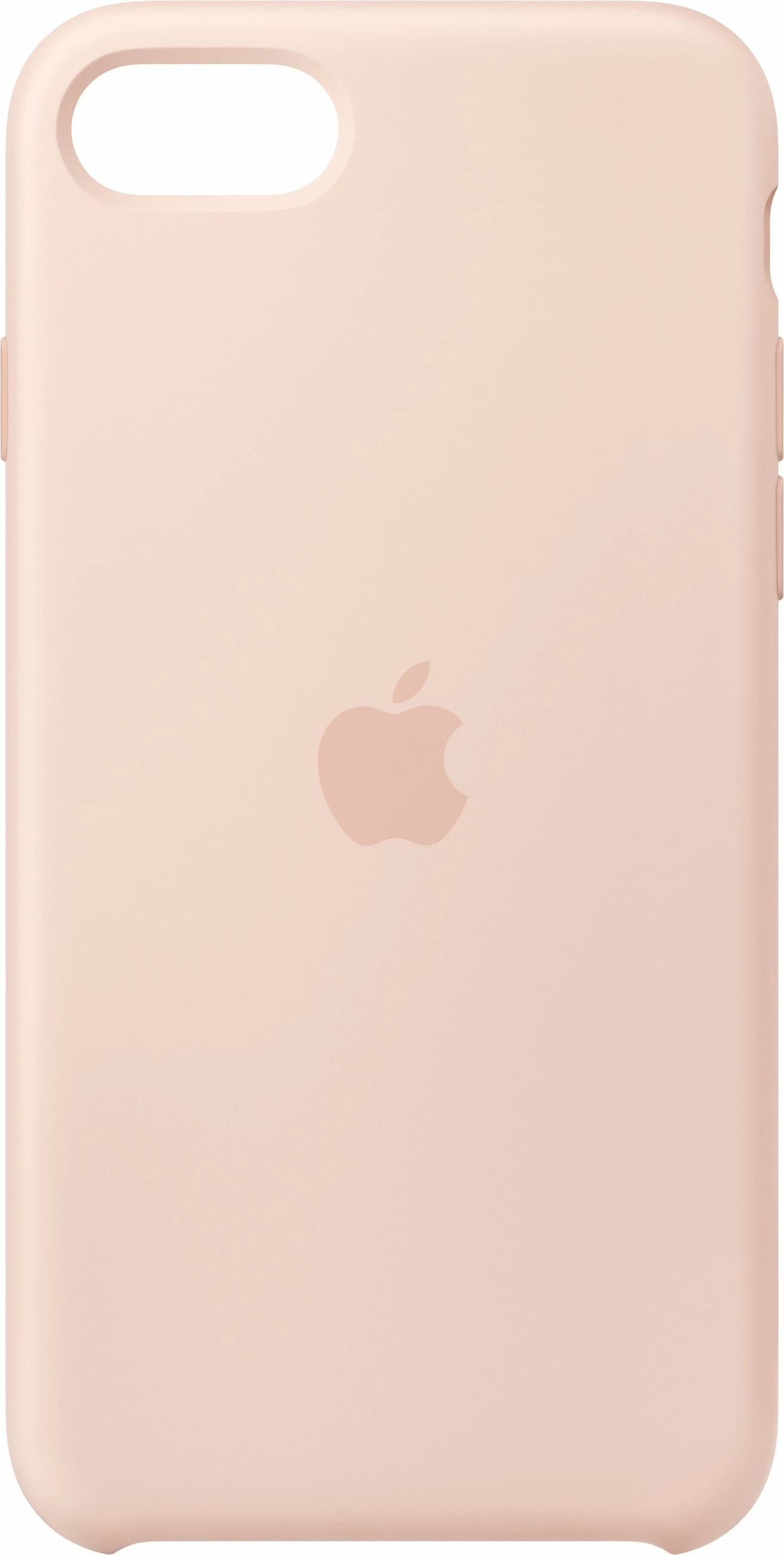 Mbështjellës Apple iPhone SE Silikon, Chalk Pink