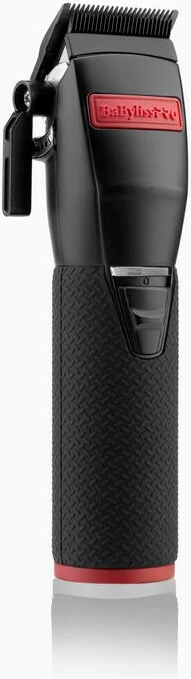 Makinë rroje flokësh Babyliss FX8700RBPE, me bateri, 5 krehra, e zezë me të kuqe