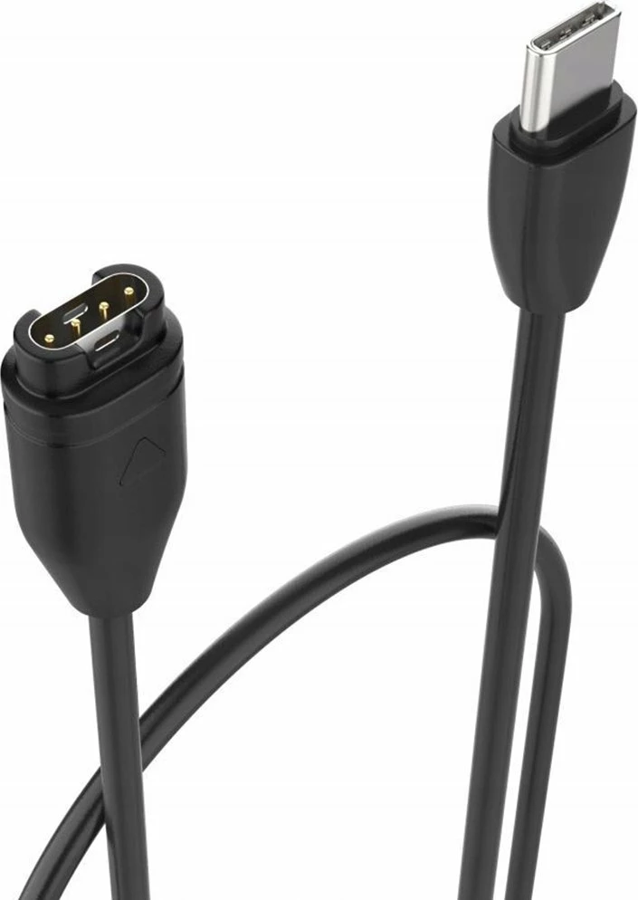 Kabllo karikimi USB-C Fixed FIXDW-796-C 1m për Garmin Fenix/Epix/Venu/Vivoactive/Forerunner, e zezë
