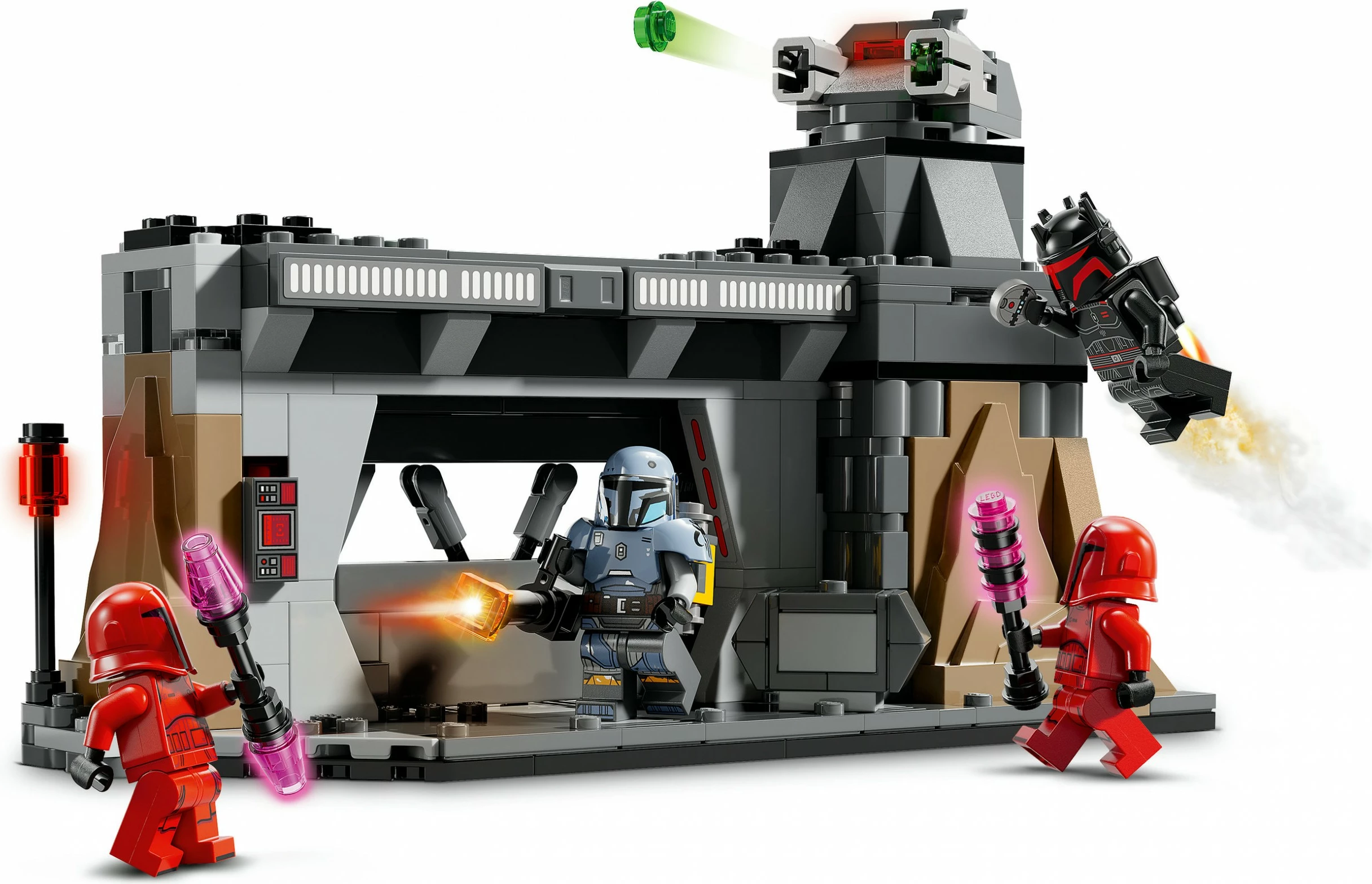 Set lodrash LEGO Star Wars 75386 duel Paz Vizsla Moff Gideon