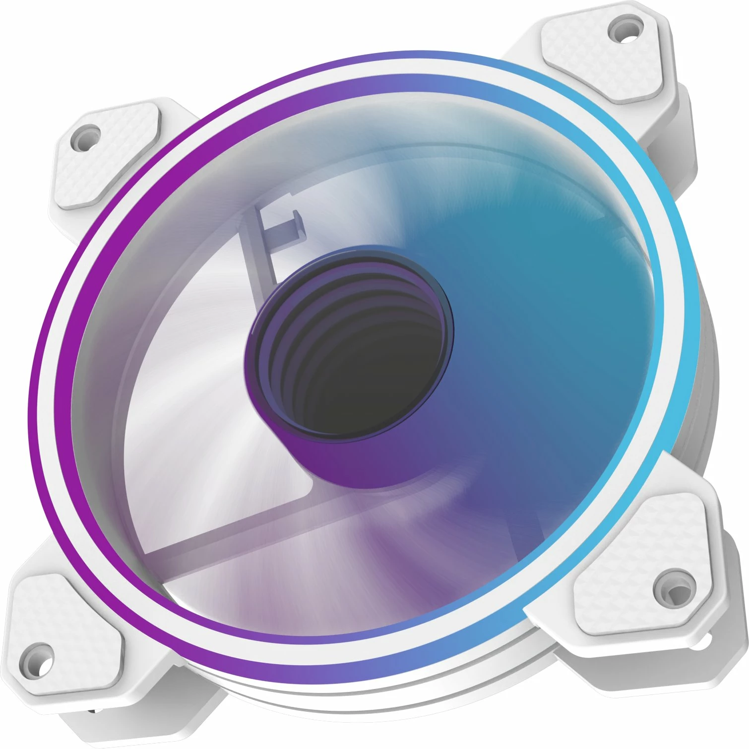 Ventilator PC PREYON Eagle Eye 120mm PWM ARGB, bardhë, 1 copë