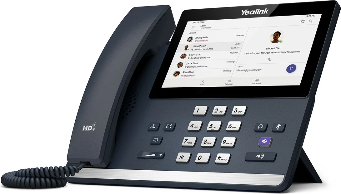 Telefon IP Yealink MP56, Ekipet, Ekran 7", Gri