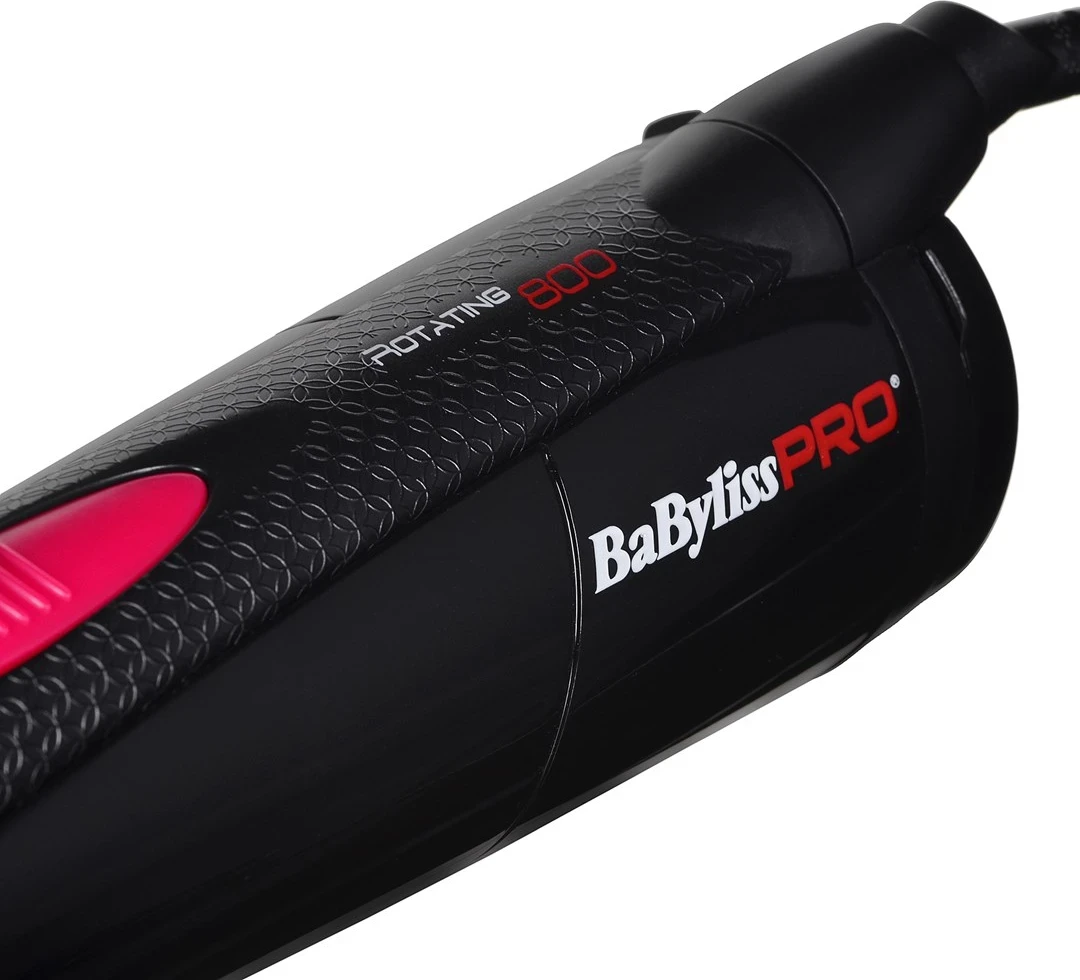 Furçë për stilimin e flokëve BaBylissPRO BAB2770E, me avull, e zezë
