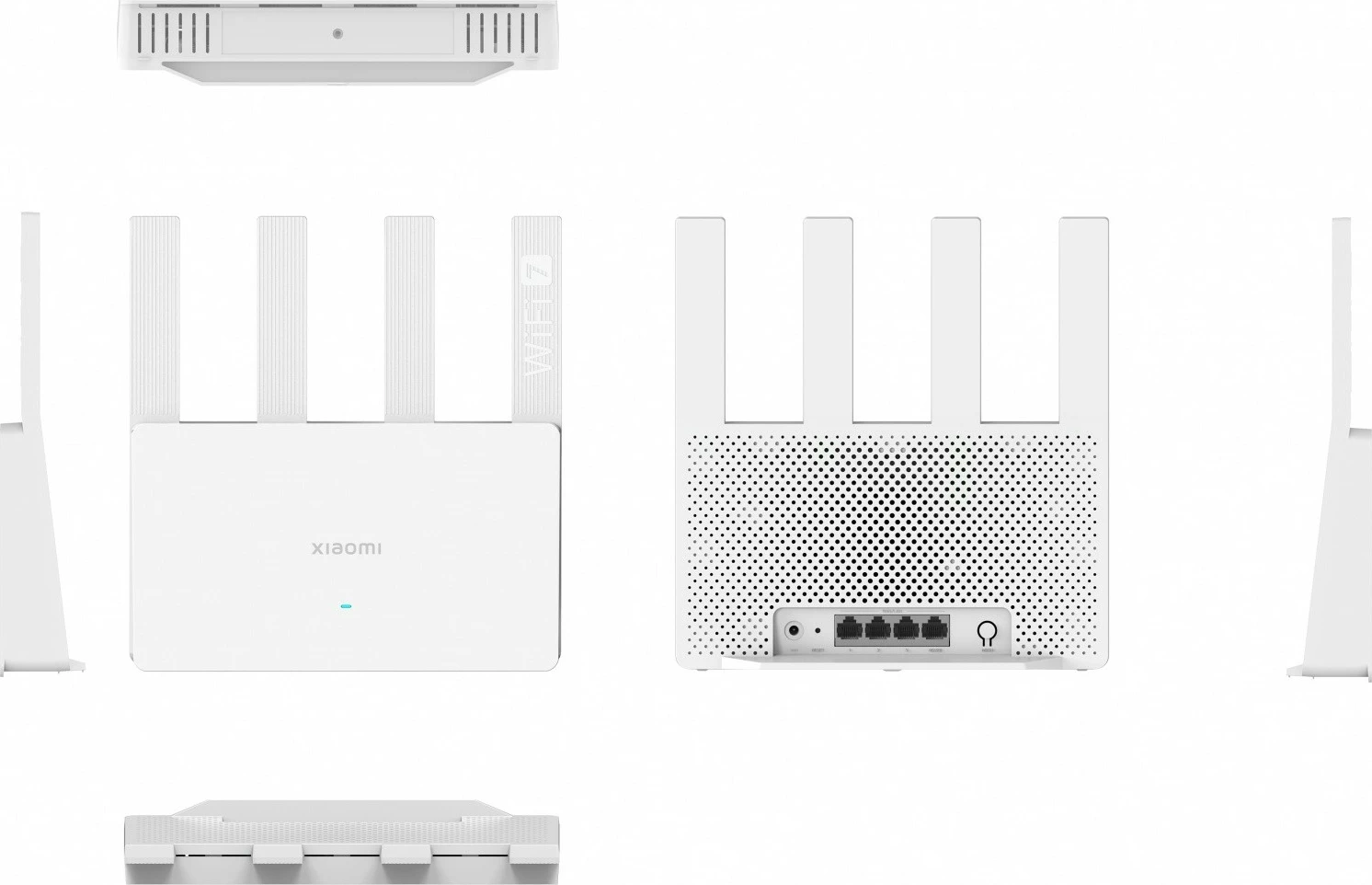 Router Xiaomi BE3600 2.5G EU Wi‑Fi 7, i bardhë