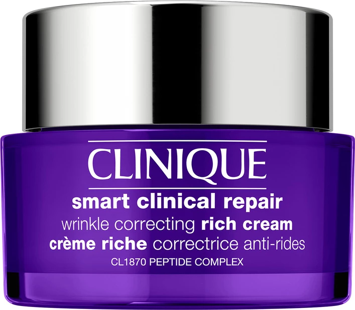 Krem fytyre i pasur anti-rrudhë për femra Clinique Smart Clinical Repair Wrinkle Correcting Rich Cream, 50ml