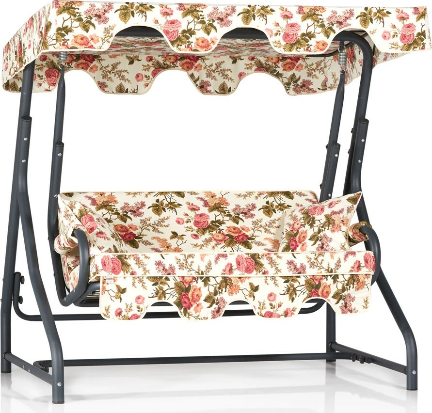 Karrige lëkundëse dyshe për kopsht Hanah Home, Morus 2, shumëngjyrëshe