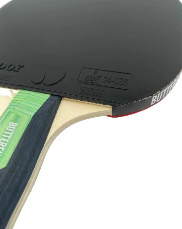 Reket pingpongu Butterfly për meshkuj dhe femra, i kuq e zi