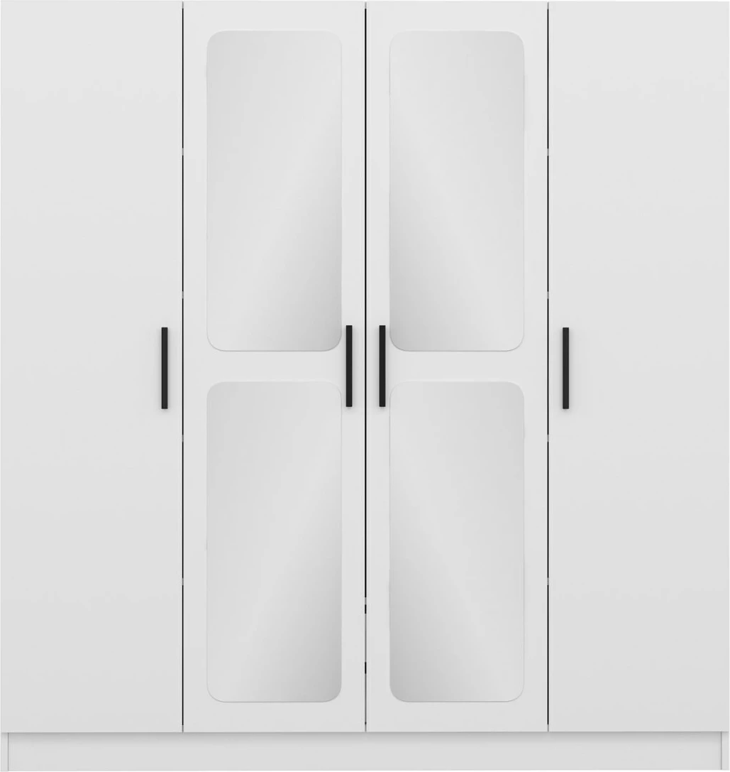 Dollap Skye Decor, i bardhë, Kale - 3814