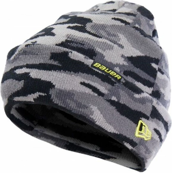 Kapelë Bauer për meshkuj, ngjyrë moro dhe gri/argjendtë