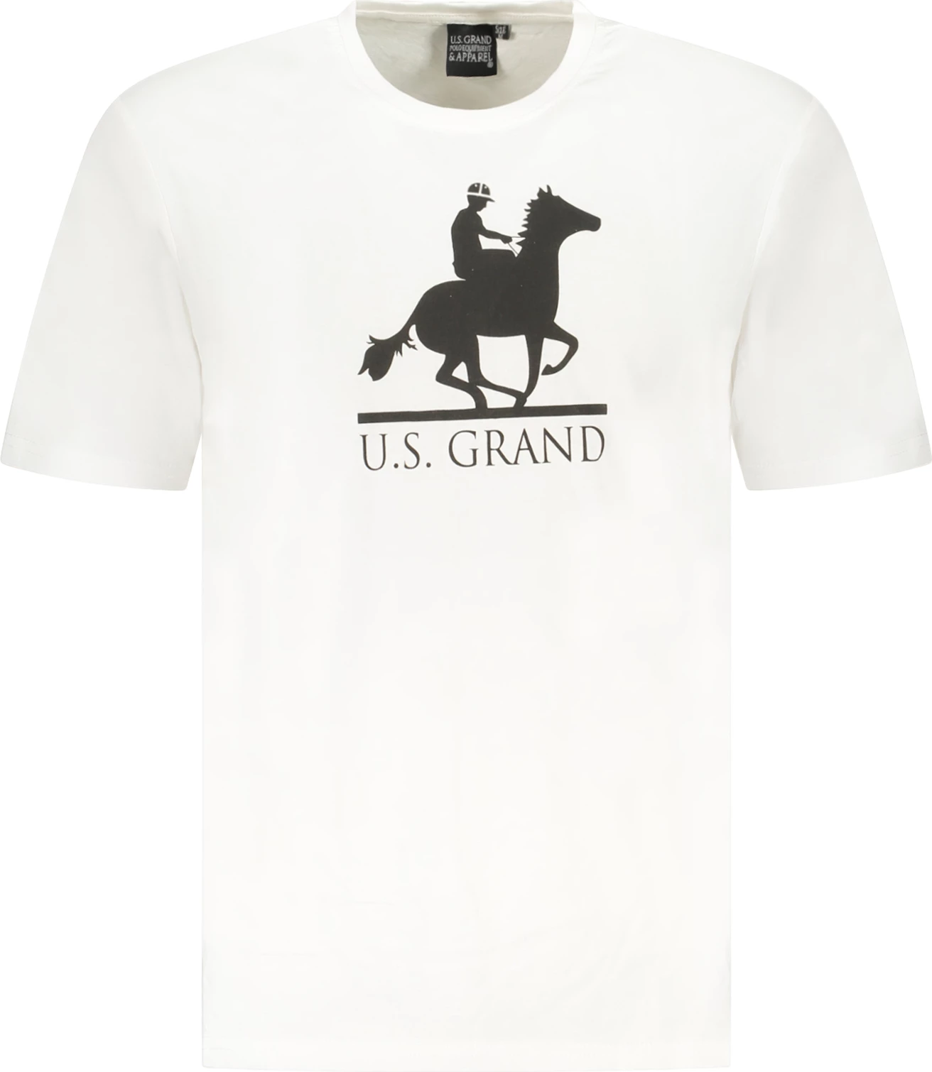 Maicë për meshkuj U.S. GRAND POLO, e bardhë