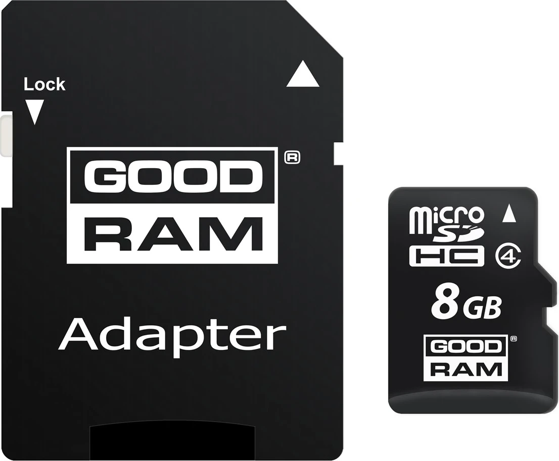 Kartë memorie Goodram M40A, 8GB, e zezë