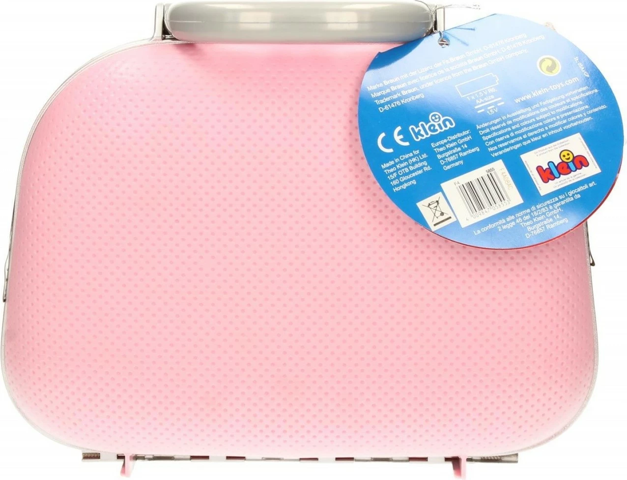 Set lodrash berberi Klein Braun 5855, për vajza, Rozë/Argjend