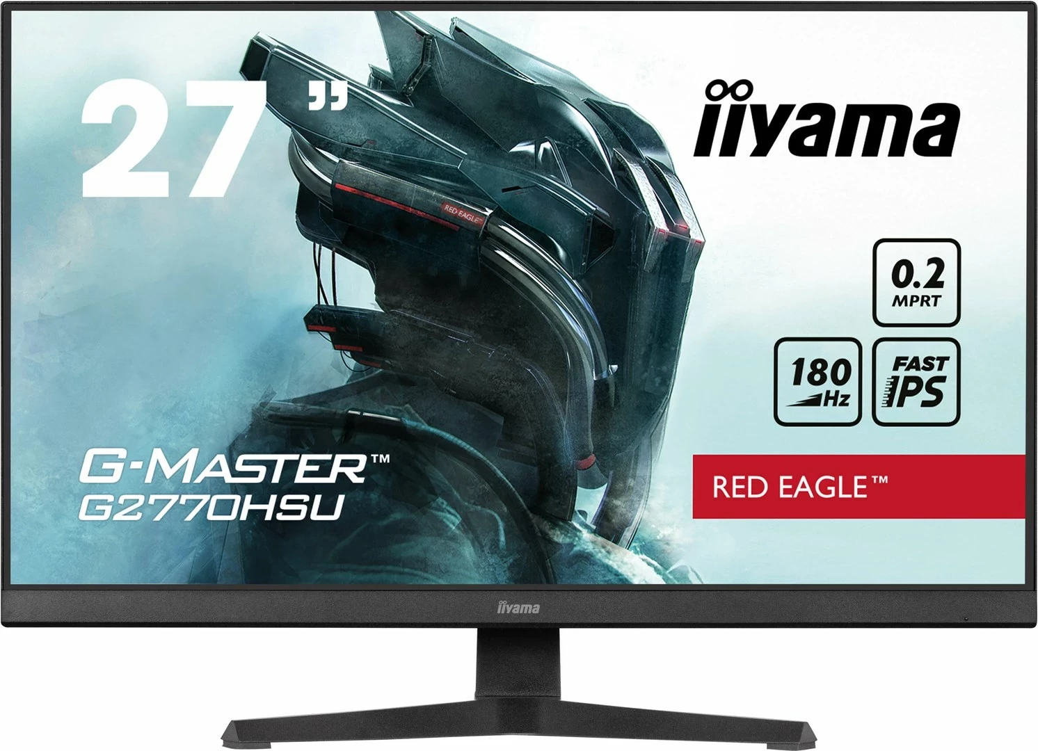 Monitor IIYAMA G-MASTER G2770HSU-B6, 27", Full HD, LCD, i zi