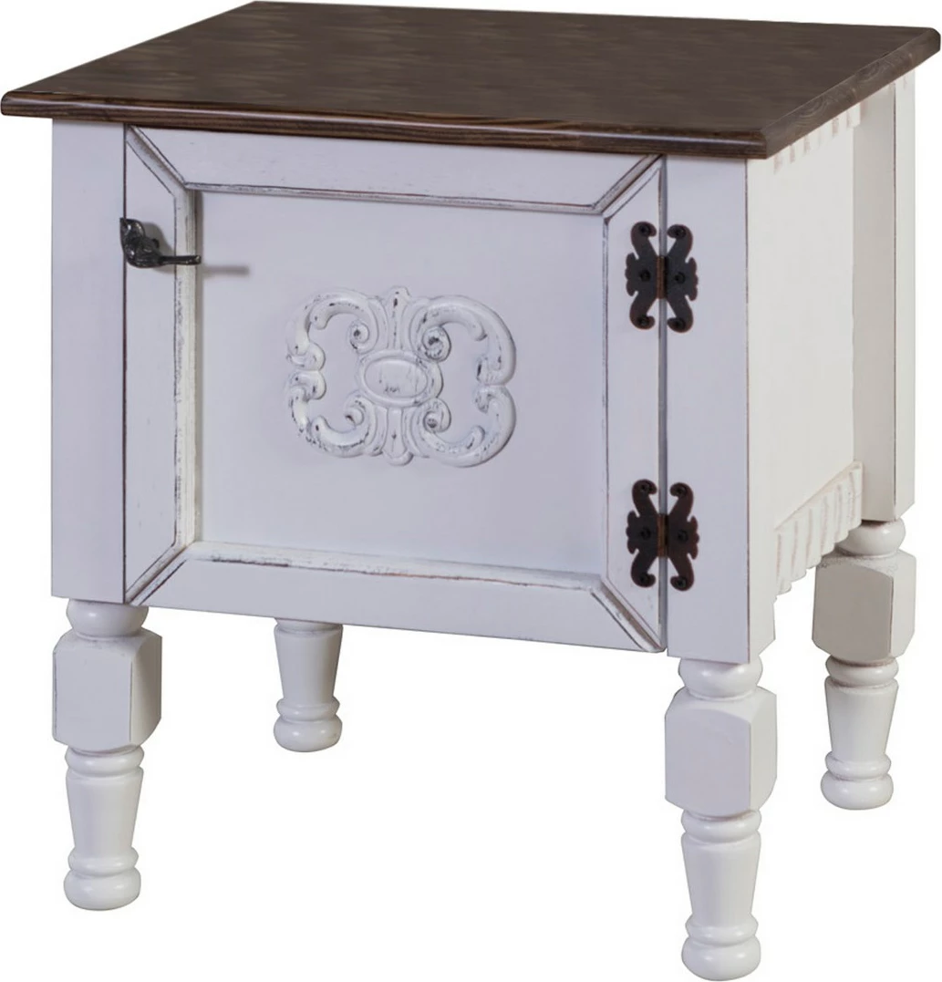 Komodinë Hanah Home, Ada, e bardhë