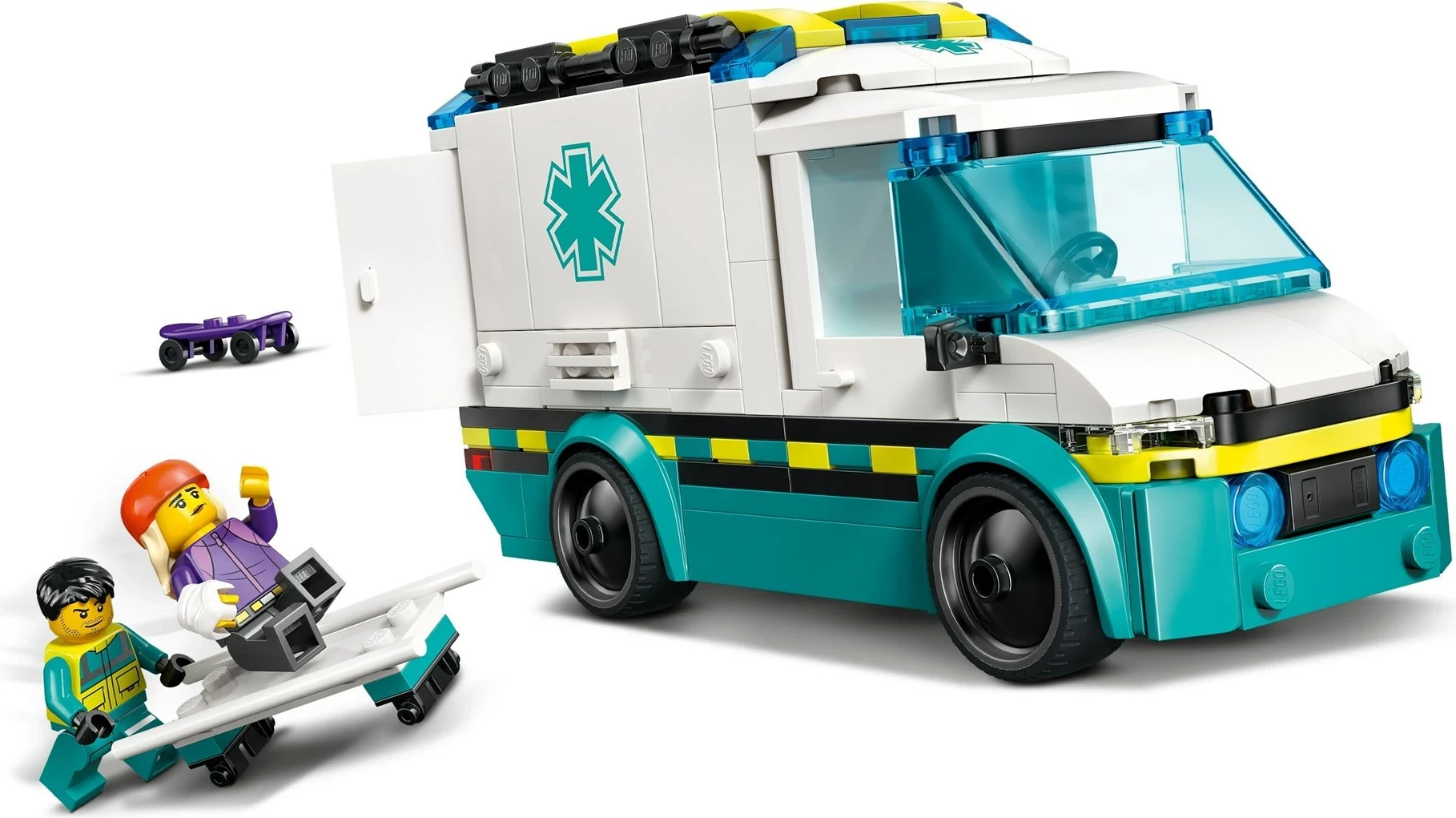 Set LEGO City 60451 Ambulancë, 184 pjesë