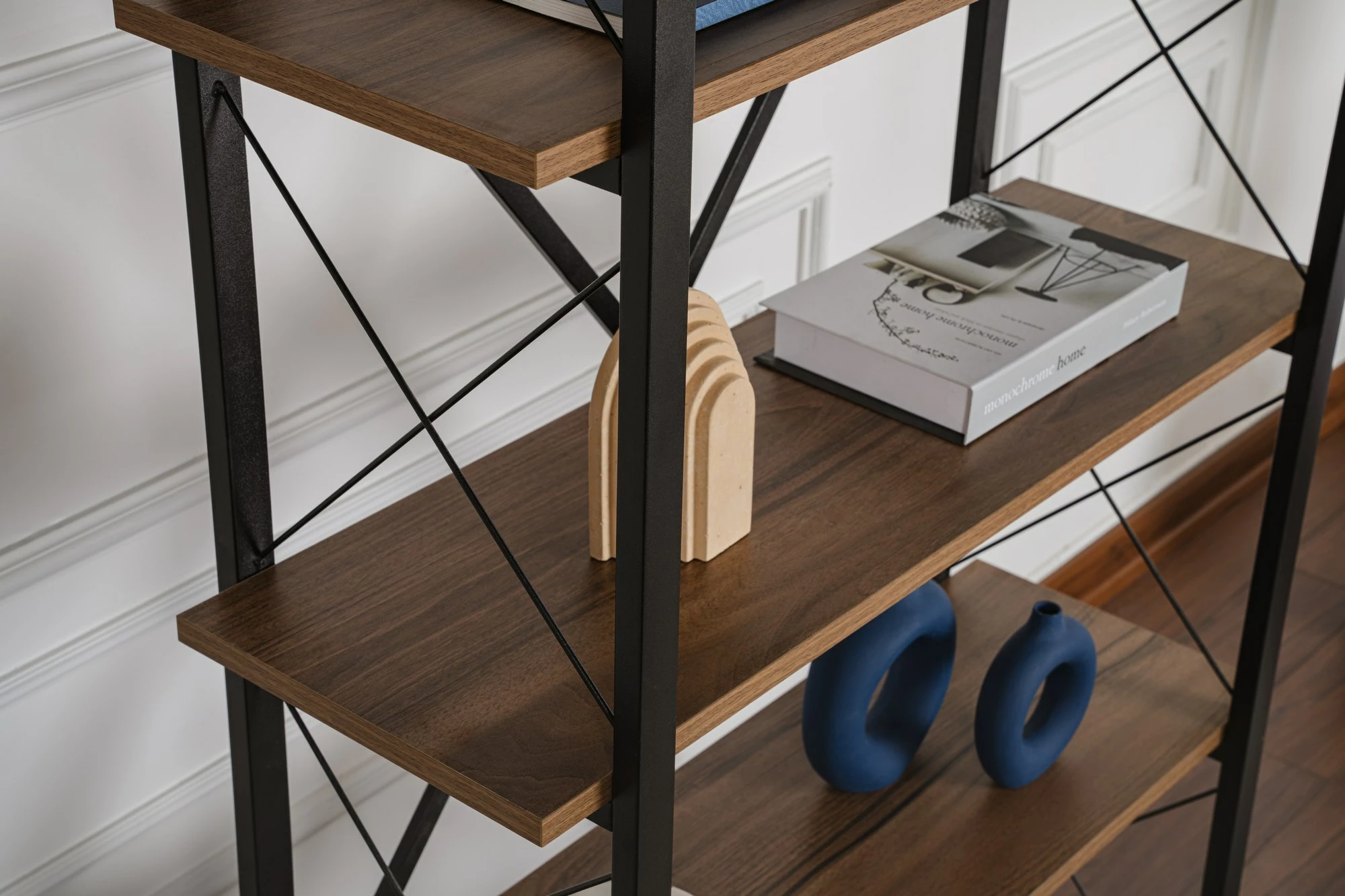 Raft librash Nordure, Elysian, ngjyrë arre dhe e zezë