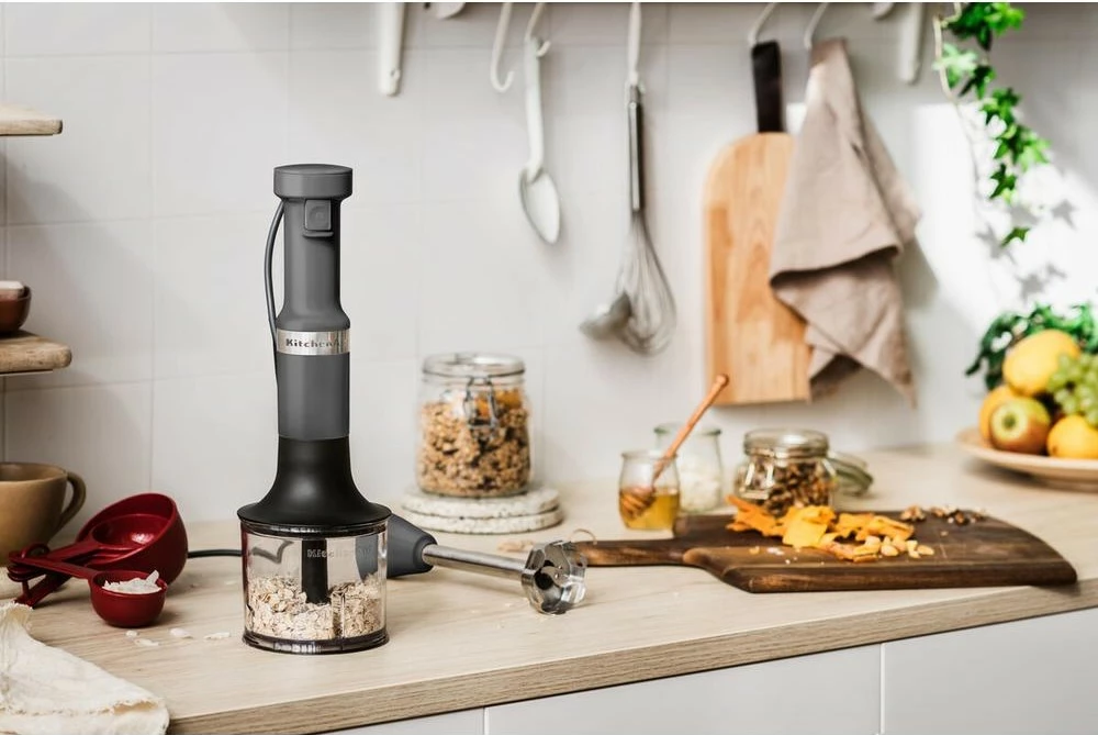 Blender dore KitchenAid 5KHBV83EDG, 1L, 180W, gri