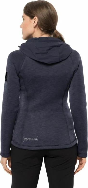 Jakne për femra Jack Wolfskin, e zezë