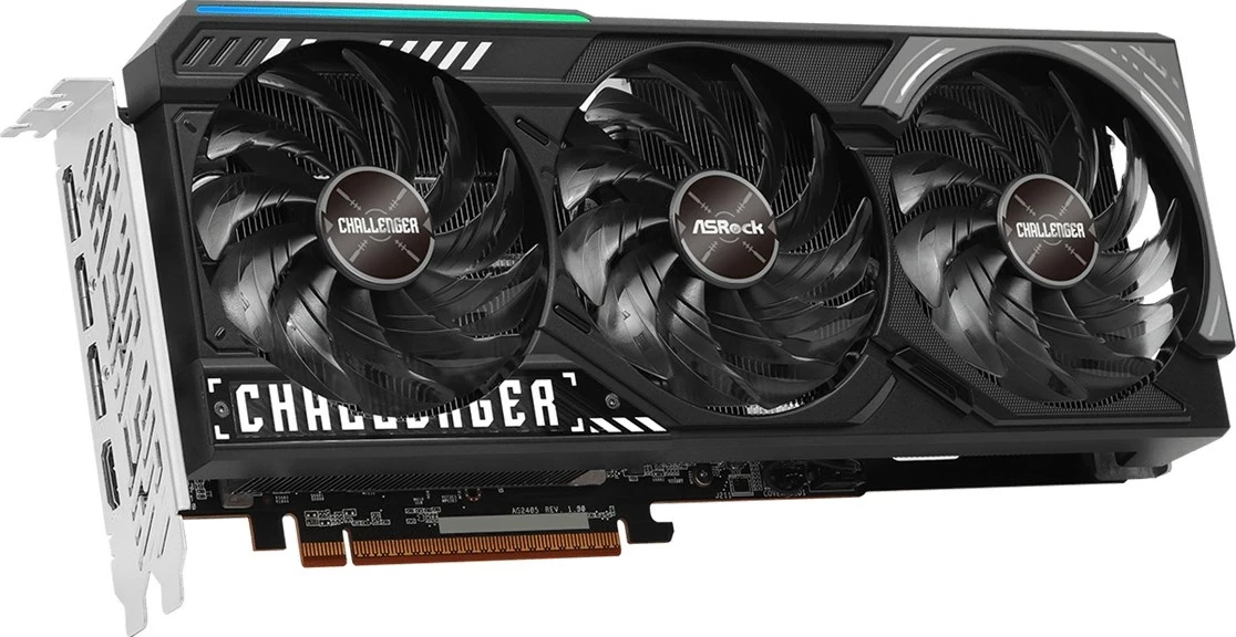 Kartelë grafike Asrock Challenger AMD Radeon RX 9070, 16 GB, E zezë