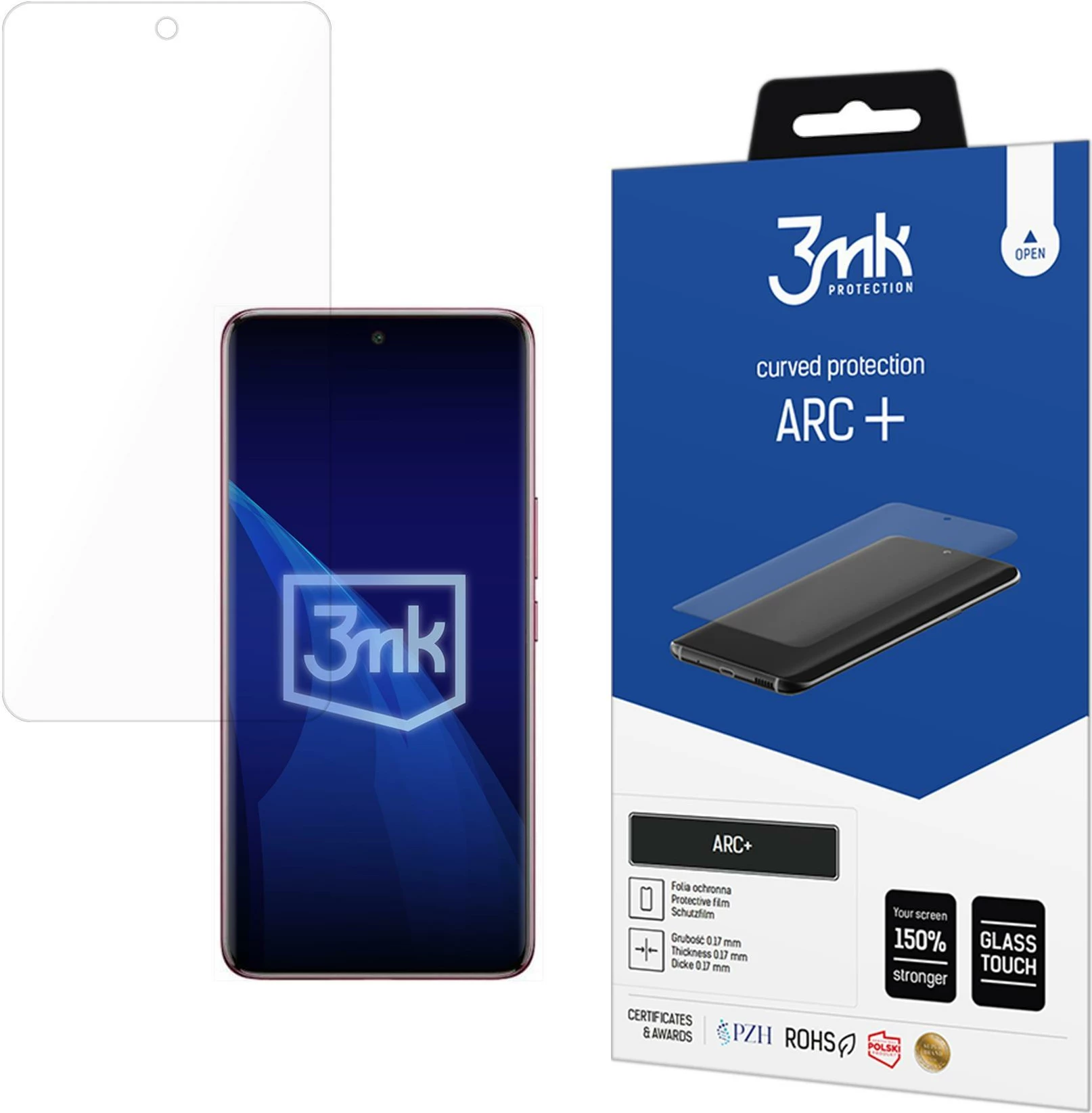 Film mbrojtës 3mk Protection ARC+ për Vivo V50