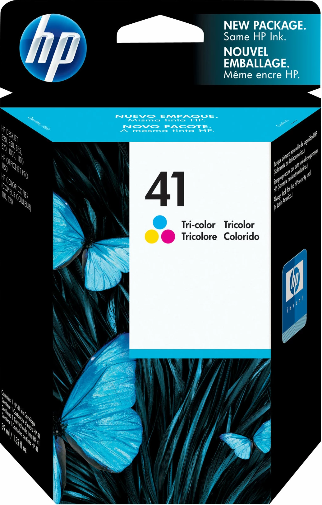 Toner HP 41 Tri-color 51641A, 40.5 ml