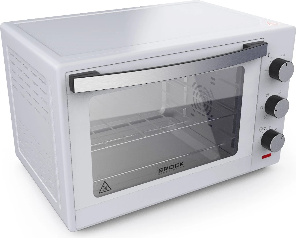 Furrë elektrike Brock TO 3001 WH 30L 1500W me konvekcion, e bardhë