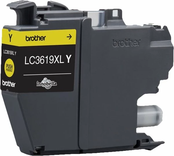 Toner Brother LC3619XLY, Ink-jet, Yellow, 1500 faqe, 1-pack