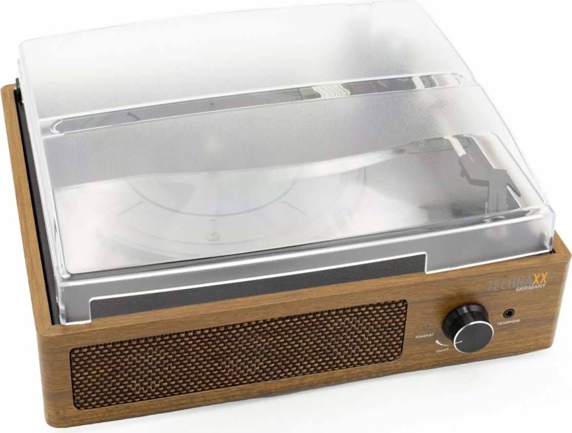 Gramofon Technaxx TX-186 retro me Bluetooth, USB, 33/45/78 rpm, Kafe/Dru