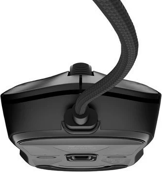 Maus ergonomik Fury Tanto T4, RGB, i zi