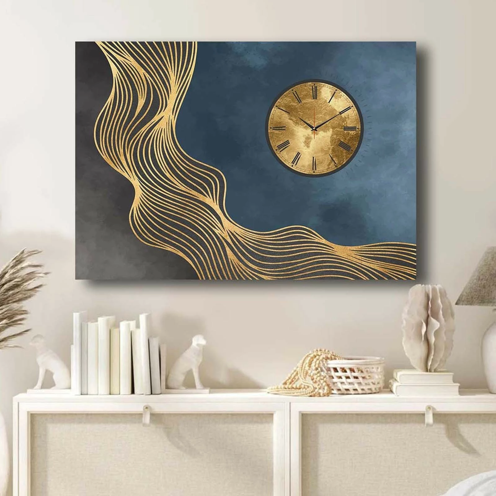 Orë muri dekorative në kanavacë, shumëngjyrëshe, Wallity 70100CS-026, 70x100cm