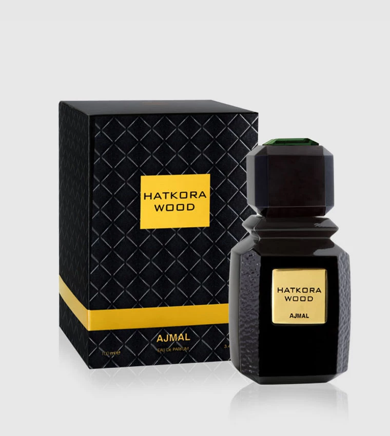 Eau de Parfum Ajmal Hatkora Wood Unisex, 100 ml