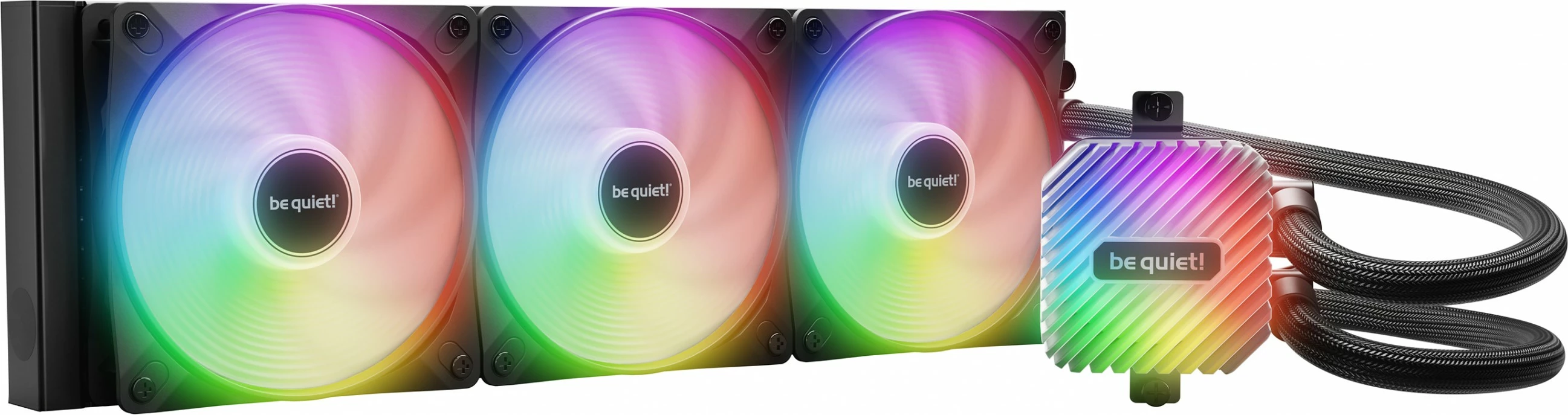 Ftohës uji Be Quiet! Light Loop 360mm, ARGB, i zi