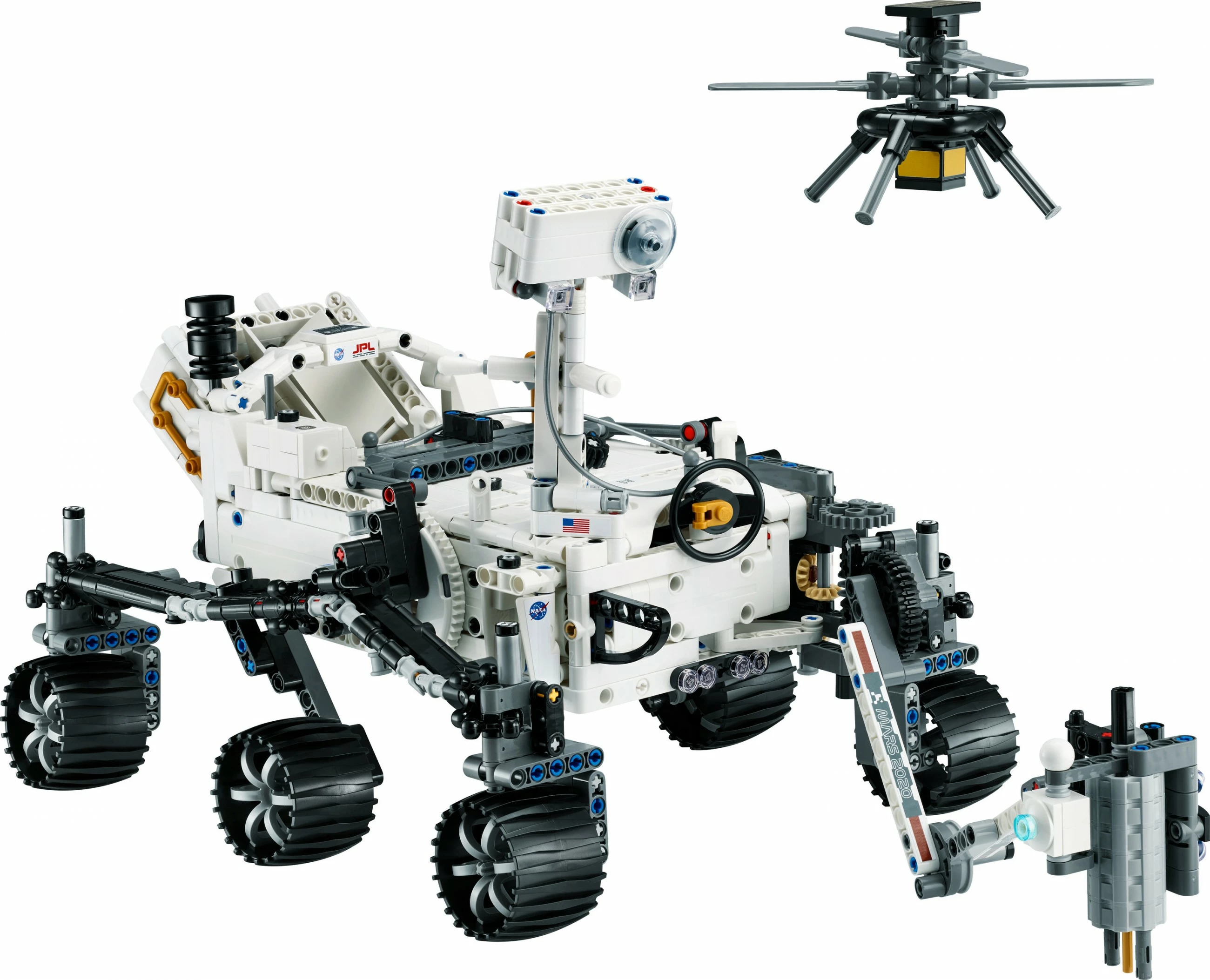 Set ndërtimi LEGO Technic NASA Mars Rover Perseverance 42158, 1132 pjesë, multikolor