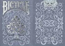 Letra loje Bicycle Cinder Cards, model 94655, për të gjithë, gri