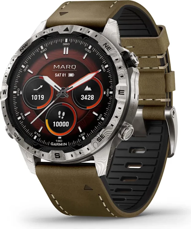 Smartwatch MARQ® Adventurer (Gen 2) – Damascus Steel Edition