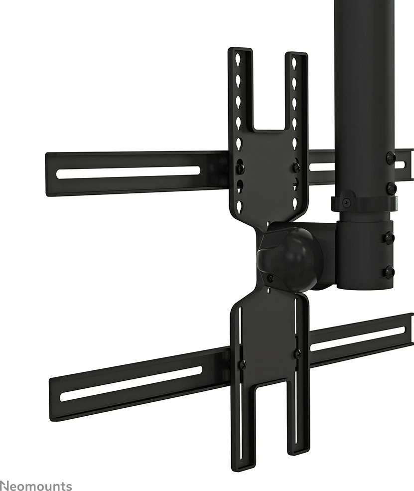 Mbajtës tavani për TV/monitor Newstar FPMA-C400BLACK, 32-60 inç, rregullim lartësie, ngjyrë e zezë