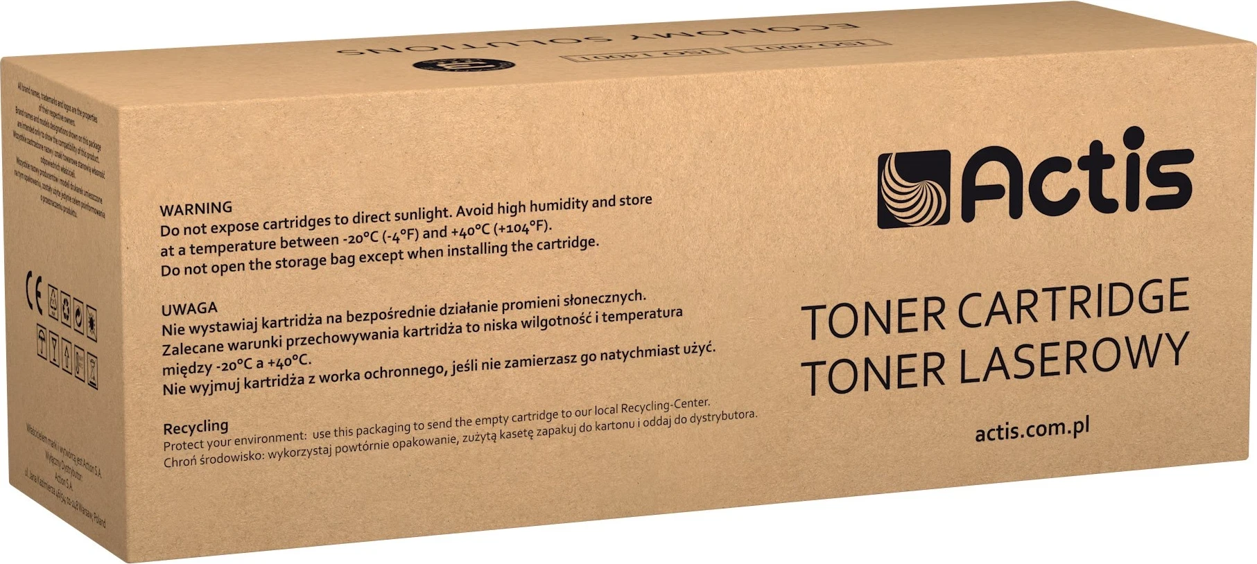 Actis Toner zëvendësues për printer OKI , Standard; 7000 fletë