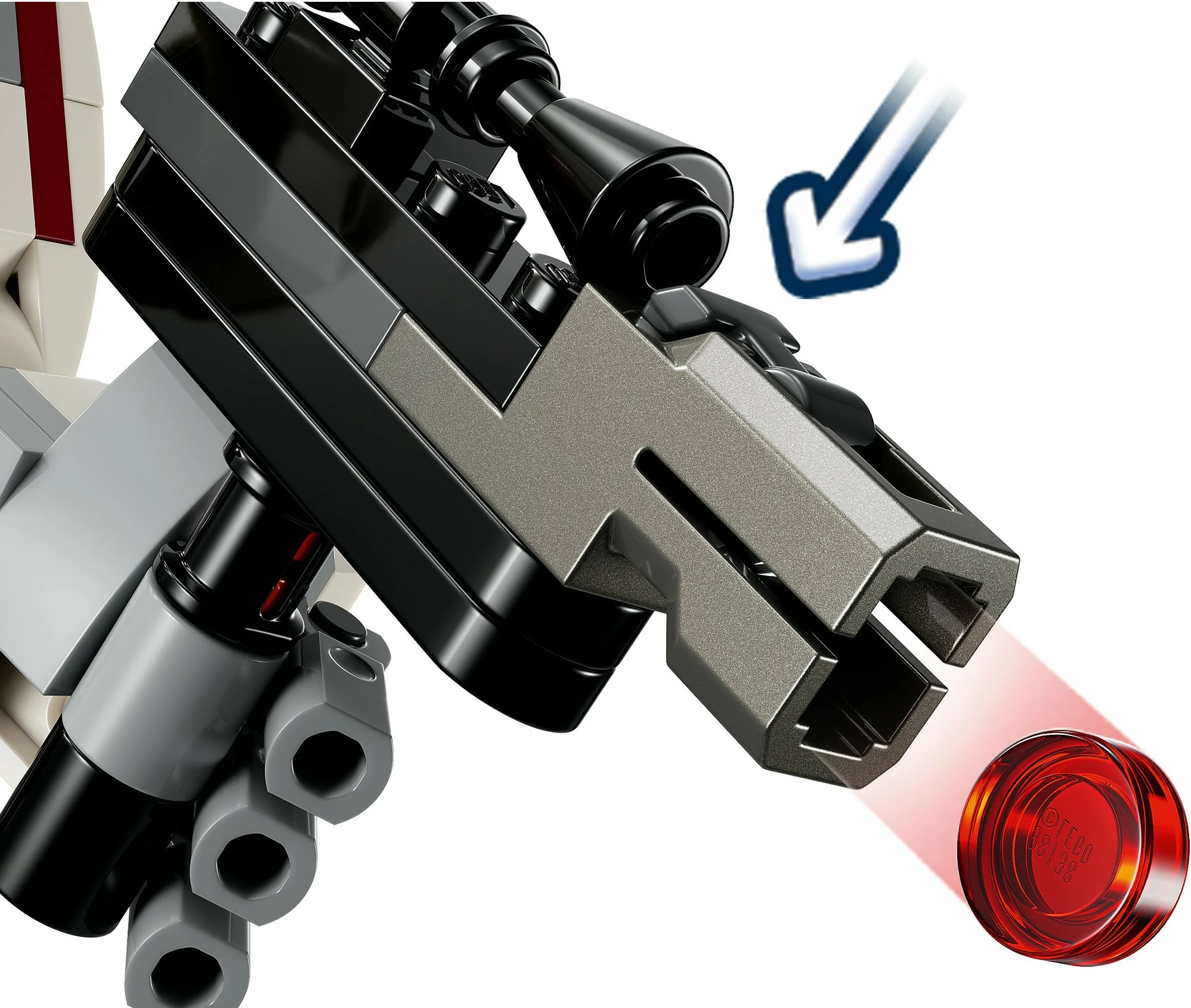 Set ndërtimi LEGO Star Wars Luke Skywalker X-Wing Mech 195 pjesë, shumëngjyrësh