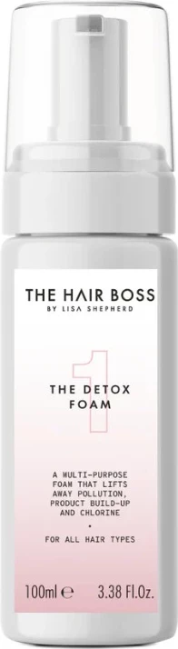 Shkumë për flokë The Hair Boss The Detox Foam Detoxifying për femra, 100ml