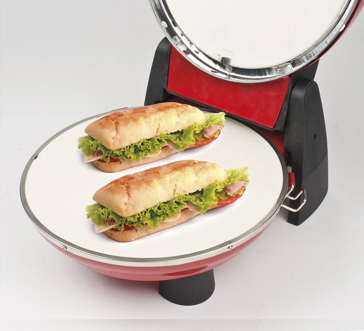 Furrë për Pica G3 Ferrari Pizzeria Snack Napoletana, 1 pica, 1200 W, E Zezë dhe E Kuqe