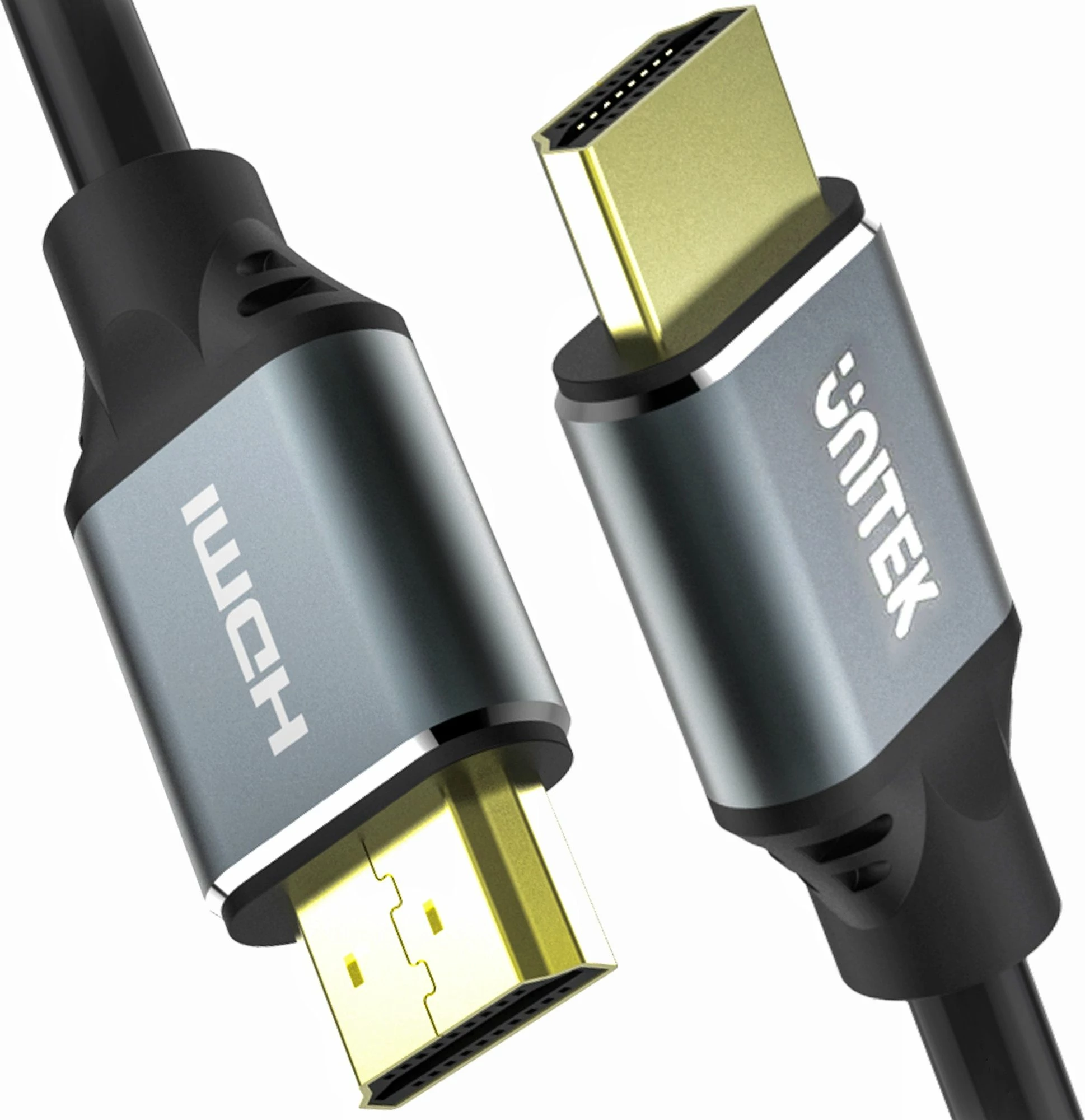 Kabllo HDMI Unitek C137W 1.5 m HDMI 2.1 Ultra High Speed 48 Gbps argjend
