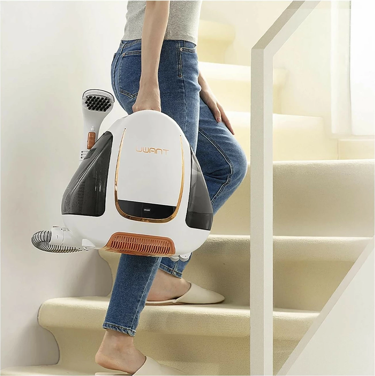 Pastruese me ujë UWANT B100-S, 1.8L, 450W, e bardhë