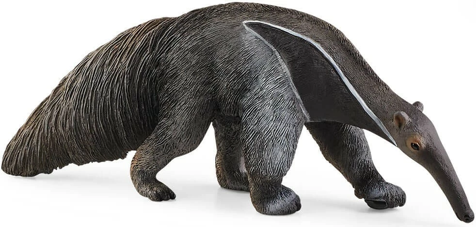 Lodër figurë Schleich WILD LIFE Anteater, 1 copë, gri/bardhë