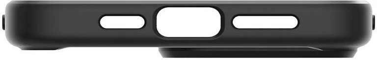 Mbështjellës Spigen Crystal Hybrid për iPhone 15 Pro, Transparent/Black