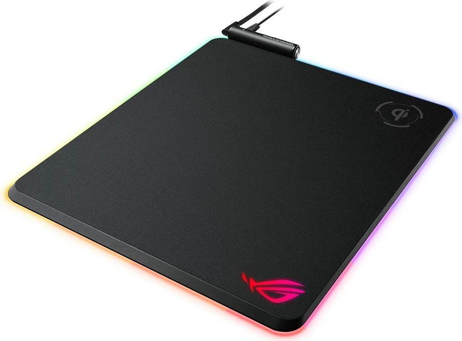 Mauspad ASUS ROG Balteus, LED RGB, 320x370mm, i zi