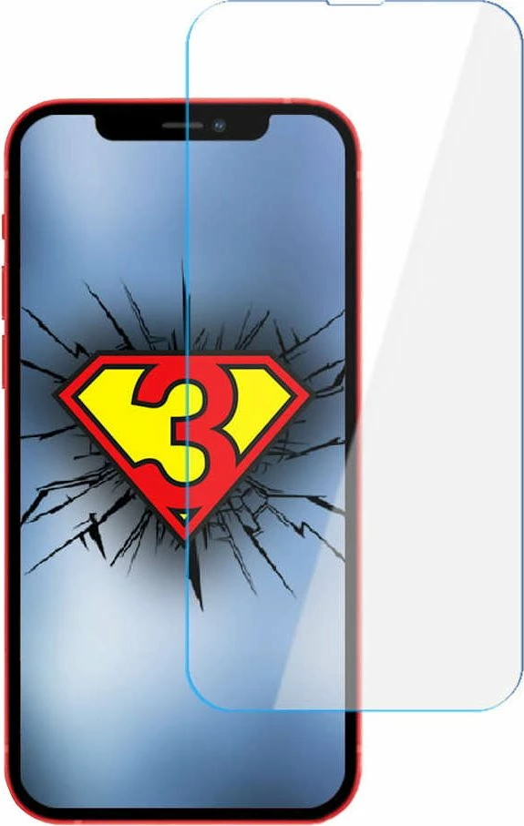 Xham i temperuar 3MK HardGlass 9H për Apple iPhone 13/13 Pro, transparent