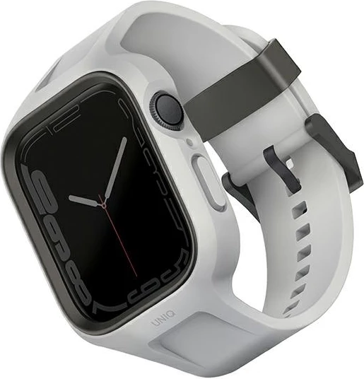Mbështjellës me rrip UNIQ Monos për Apple Watch 44/45mm, Gri, Set 2-në-1