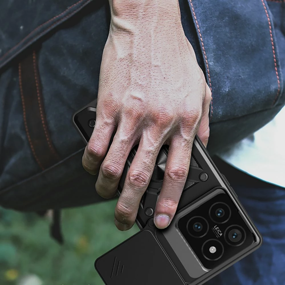 Mbështjellës Tech-Protect CamShield Pro për Xiaomi 14T Pro, e zezë