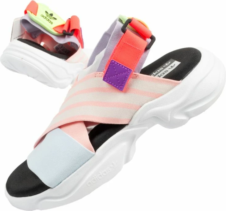 Sandalet për femra adidas, me ngjyra