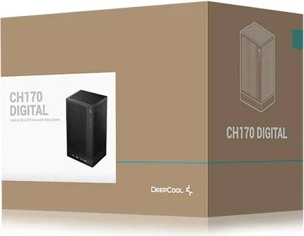 Kasë DEEPCOOL R-CH170-BKNPI0D-G-1, Tower, E zezë